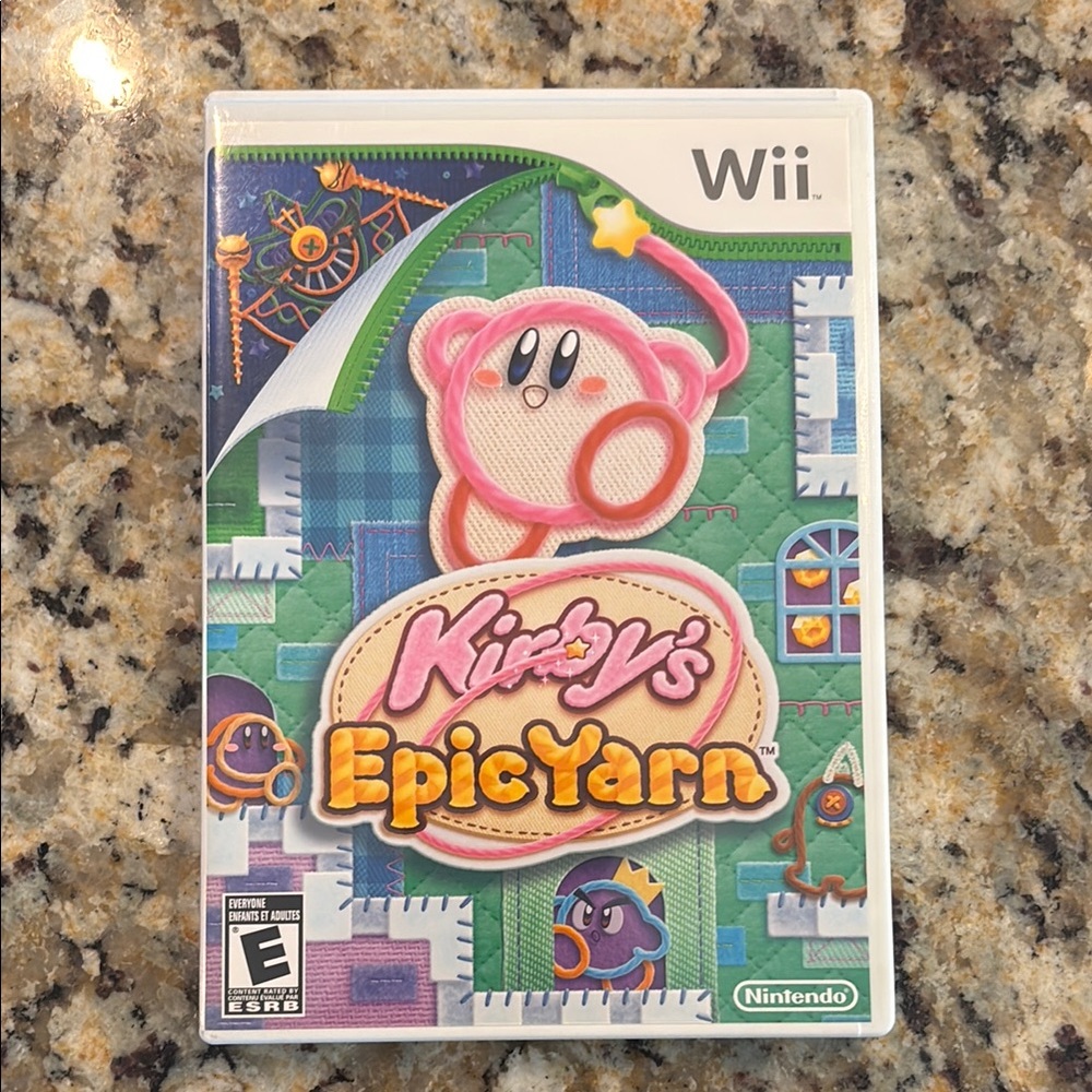 Kirby’s Epic Yarn Nintendo Wii Video Game
